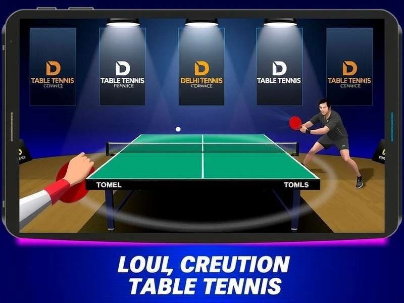 Delhi Duel Table Tennis Gameplay Screenshot